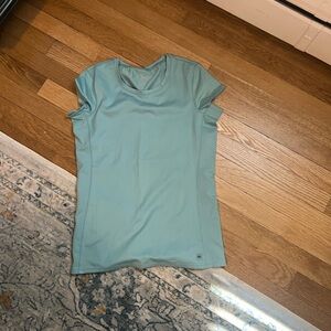 ALO teal athletic top